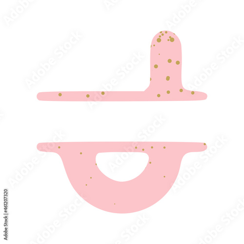 letter j pink glamorous name monogram, name initial clip art