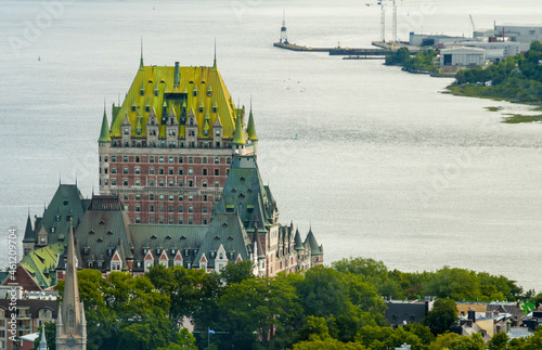 Magnificence of Hotel Chateau de Frontenac, Quebec Castle