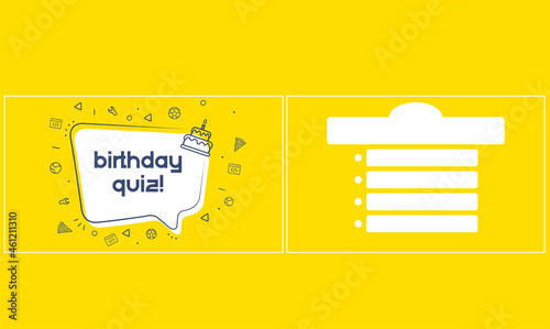 Birthday quiz