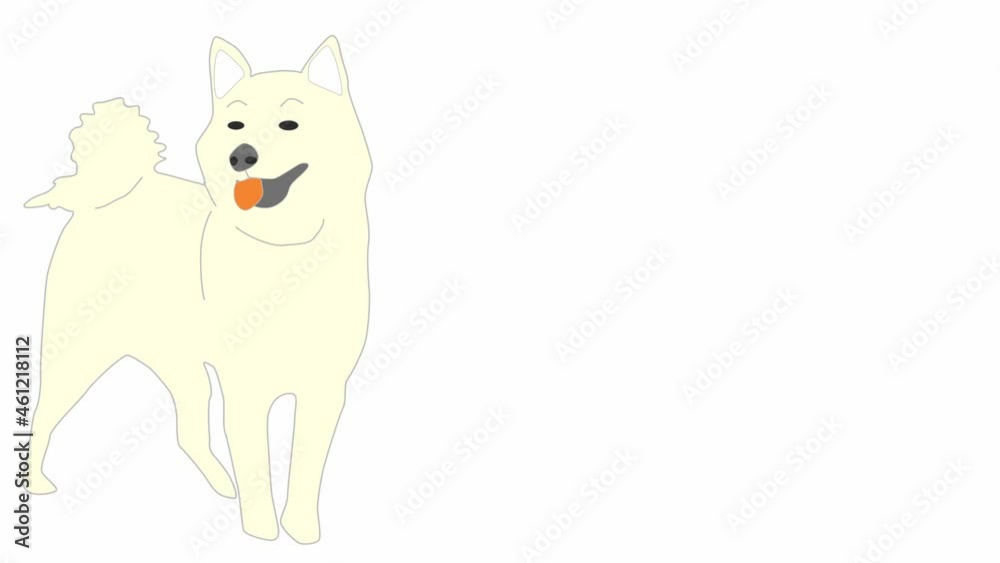 瞬きする可愛い犬の背景素材 瞬きする可愛い犬の背景素材