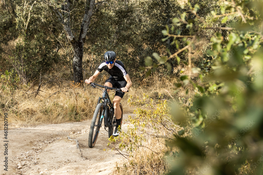 Naklejka premium Mountain bike