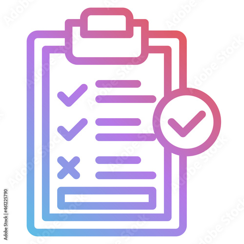 brief gradient icon
