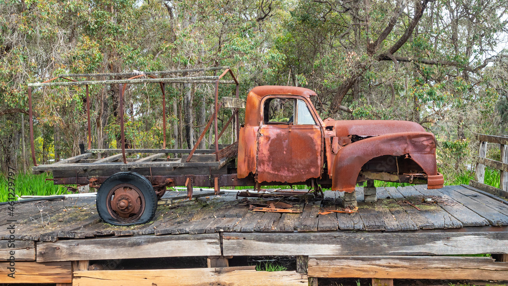 A Rusting Truck in Australia
