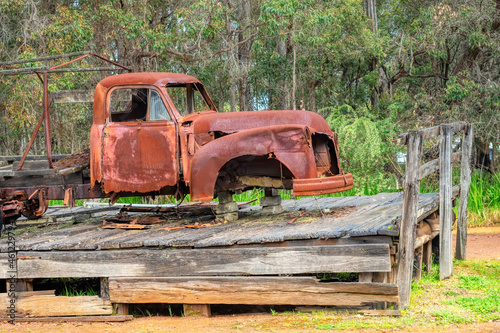A Rusting Truck in Australia photo