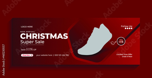 Black friday sale social media instagram web banner or facebook cover template design