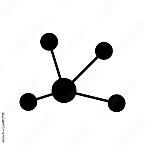 Bond Glyph Vector Icon Design