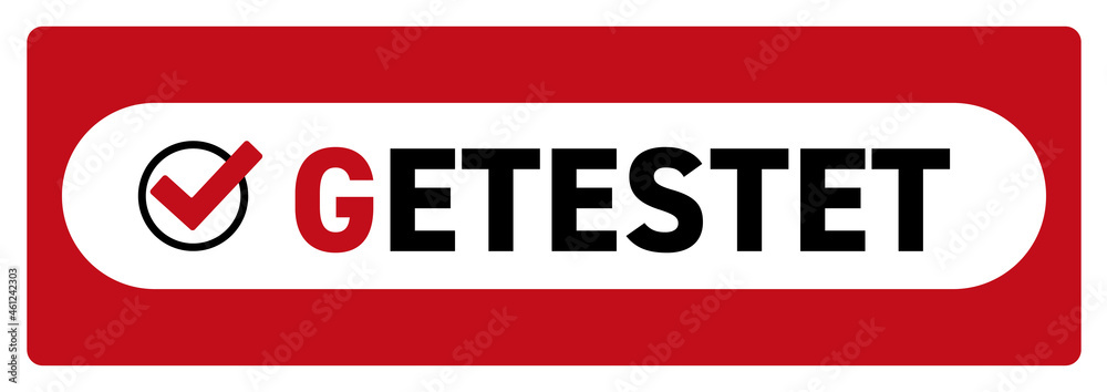 Coronavirus 3G-Regel getestet rot-Sticker 4 Coronavirus 3G-Regel getestet rot-Sticker 4