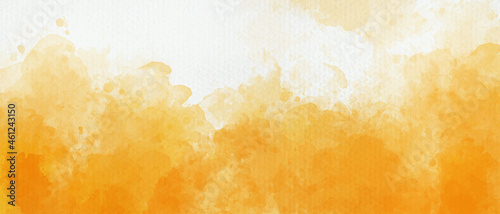 Hand painted with watercolor texture abstract background 