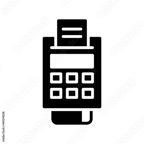 Payment Glyph Vector Icon Design