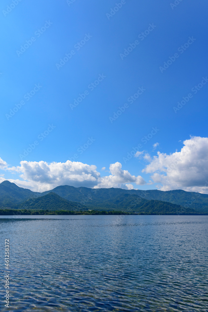 和琴半島からの屈斜路湖