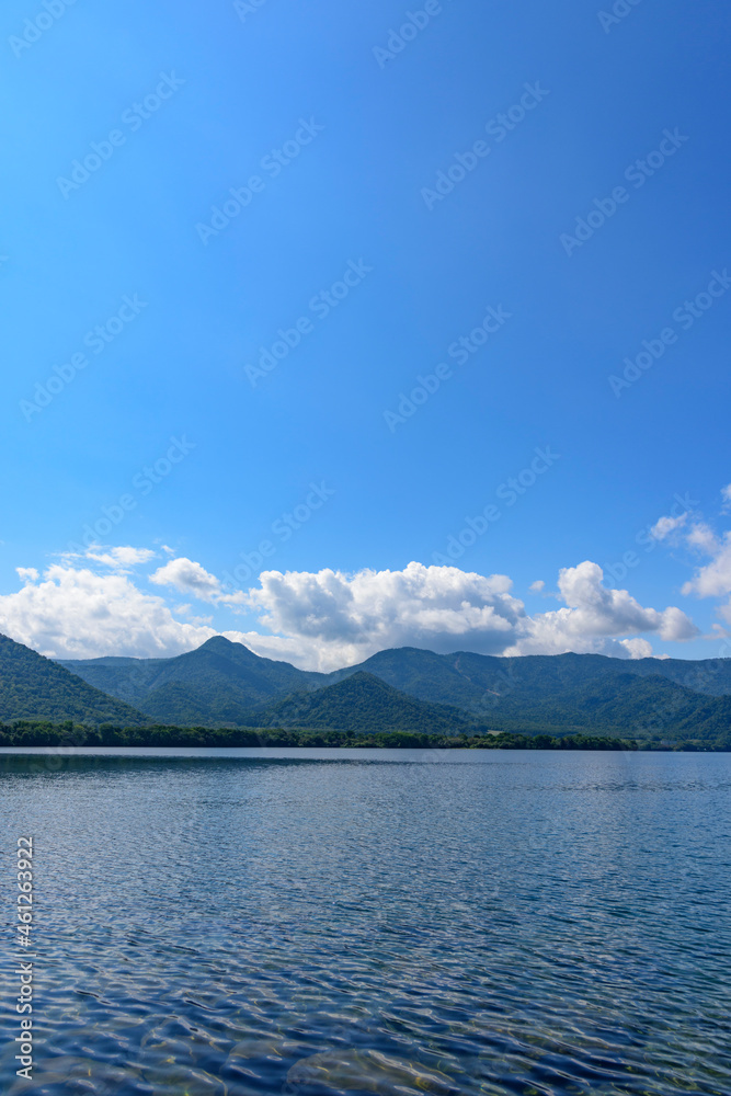 和琴半島からの屈斜路湖