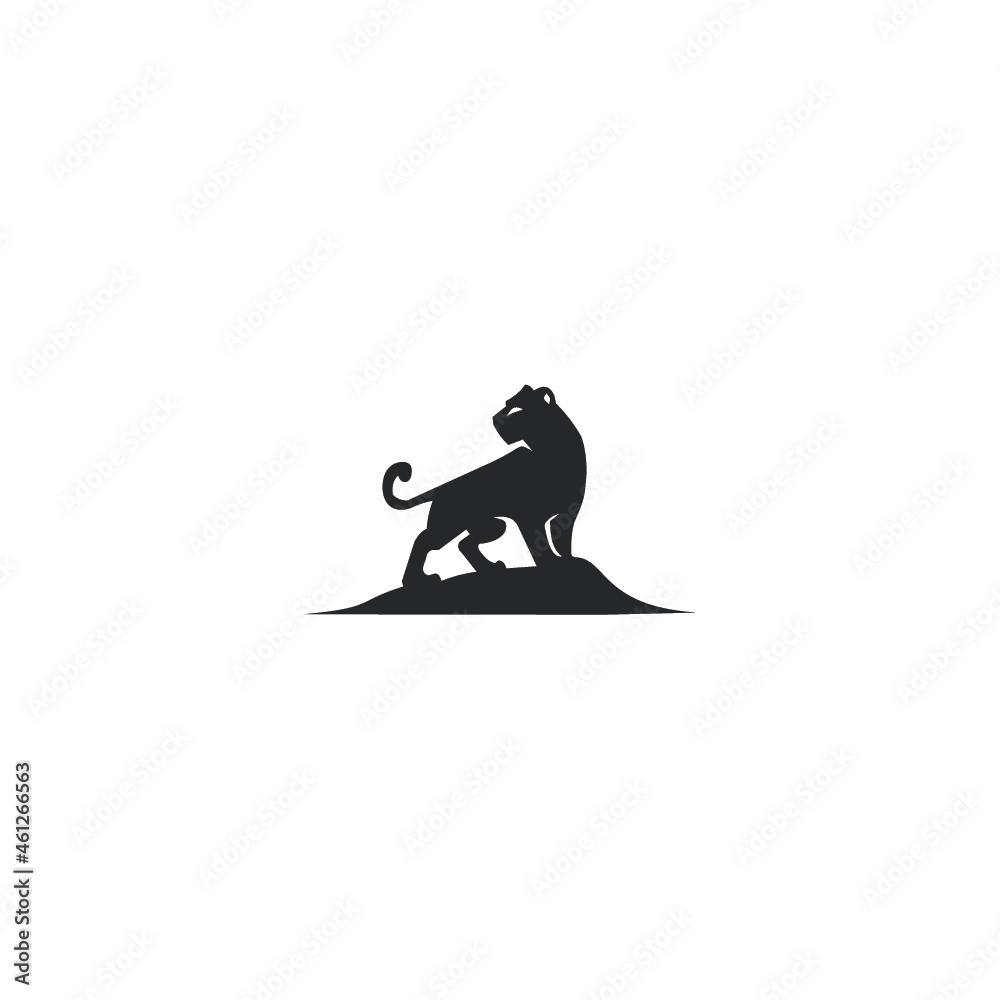 Obraz premium Tiger logo design