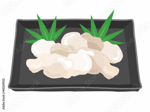 焼き肉のホルモンのイラスト