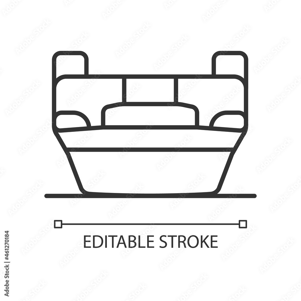 Rollover crash linear icon. Car flipping over onto roof. Vehicle loses balance. Head-on collision. Thin line customizable illustration. Contour symbol. Vector isolated outline drawing. Editable stroke Rollover crash linear icon. Car flipping over onto roof. Vehicle loses balance. Head-on collision. Thin line customizable illustration. Contour symbol. Vector isolated outline drawing. Editable stroke