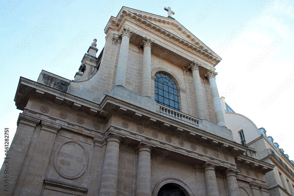 protestant church (the oratory of the louvre) in paris (france)