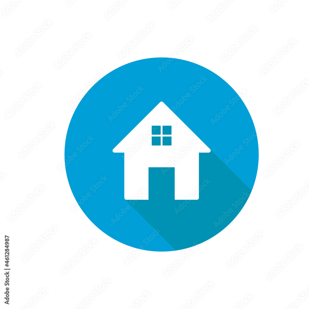 House icon vector isolated on white background. Trendy house icon in flat style. Template for app, ui and logo. Icon house for your web site. Modern house icon, EPS 10 House icon vector isolated on white background. Trendy house icon in flat style. Template for app, ui and logo. Icon house for your web site. Modern house icon, EPS 10