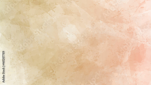 Old brown paper parchment background design with distressed vintage stains and ink spatter. decorative light golden paint on the wall