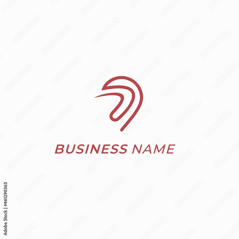 design logo line gps location and boomerang design logo line gps location and boomerang