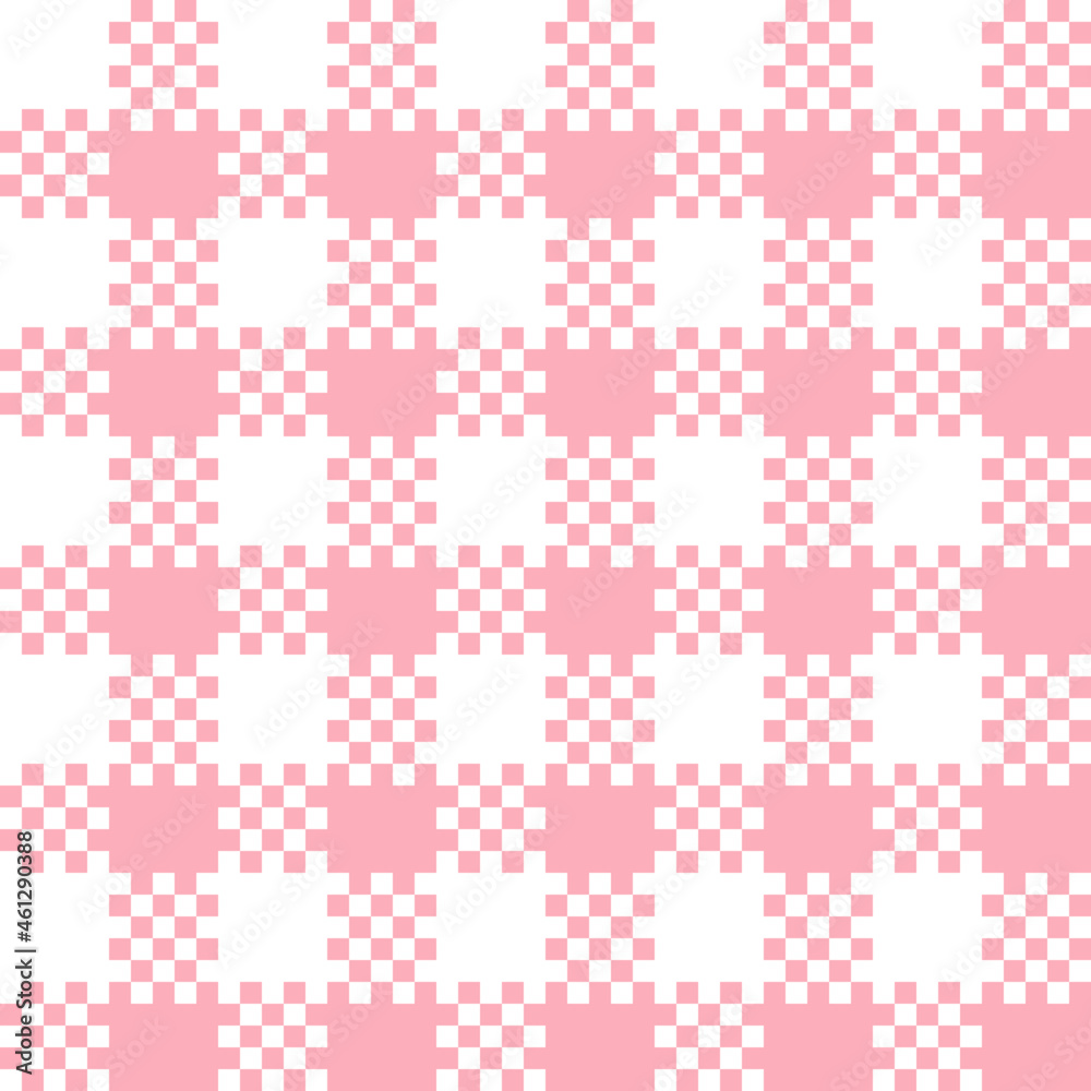 Seamless pattern background. Abstract wallpaper with pink and white color. Design for fabric, textile print, wrapping paper, children textile, cover. Vector illustration Seamless pattern background. Abstract wallpaper with pink and white color. Design for fabric, textile print, wrapping paper, children textile, cover. Vector illustration