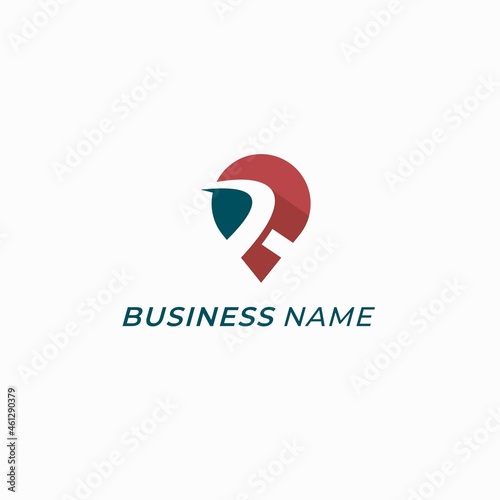 design logo combine gps location and letter R Free Download design logo combine gps location and letter R - GFXLoad