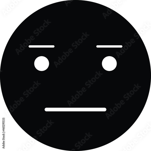 Sad Vector icon that can easily modify or edit

