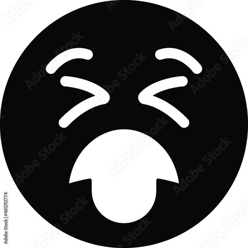  Attitude emoji Vector icon that can easily modify or edit

