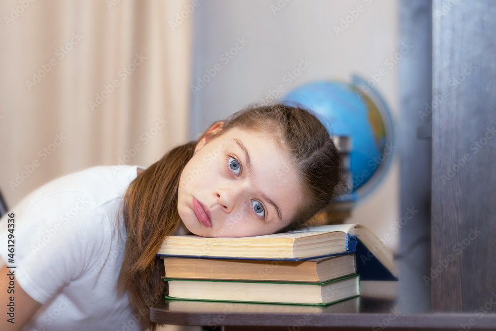 Concept: children in school have a hard time coping with a lot of homework Concept: children in school have a hard time coping with a lot of homework