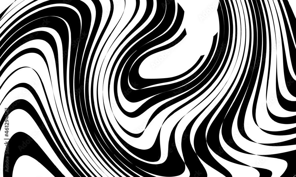 mysterious and mystical monochrome wallpaper with an interesting pattern - obrazy, fototapety, plakaty 
