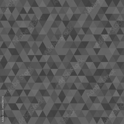 Seamless triangle pattern. Mosaic wallpaper. Tile background. Print for banners, posters, t-shirts and textiles. Unique texture. Doodle for design and work