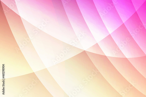 pink abstract background illustration, Modern colorful transparent pink curve abstract background illustration, Pink and gold color background abstract art illustration.