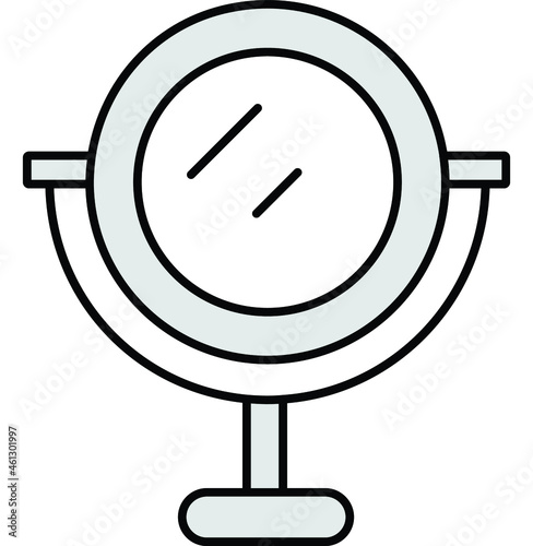 Mirror Vector icon that can easily modify or edit

