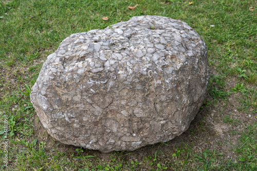 detail of conglomerate photo