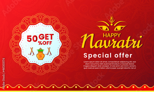 Navratri Banner