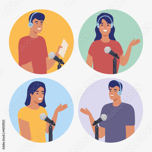 young people podcaster