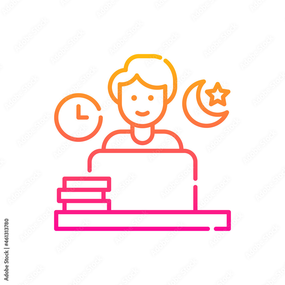 Work Hand vector gradient icon style illustration. EPS 10 file Work Hand vector gradient icon style illustration. EPS 10 file