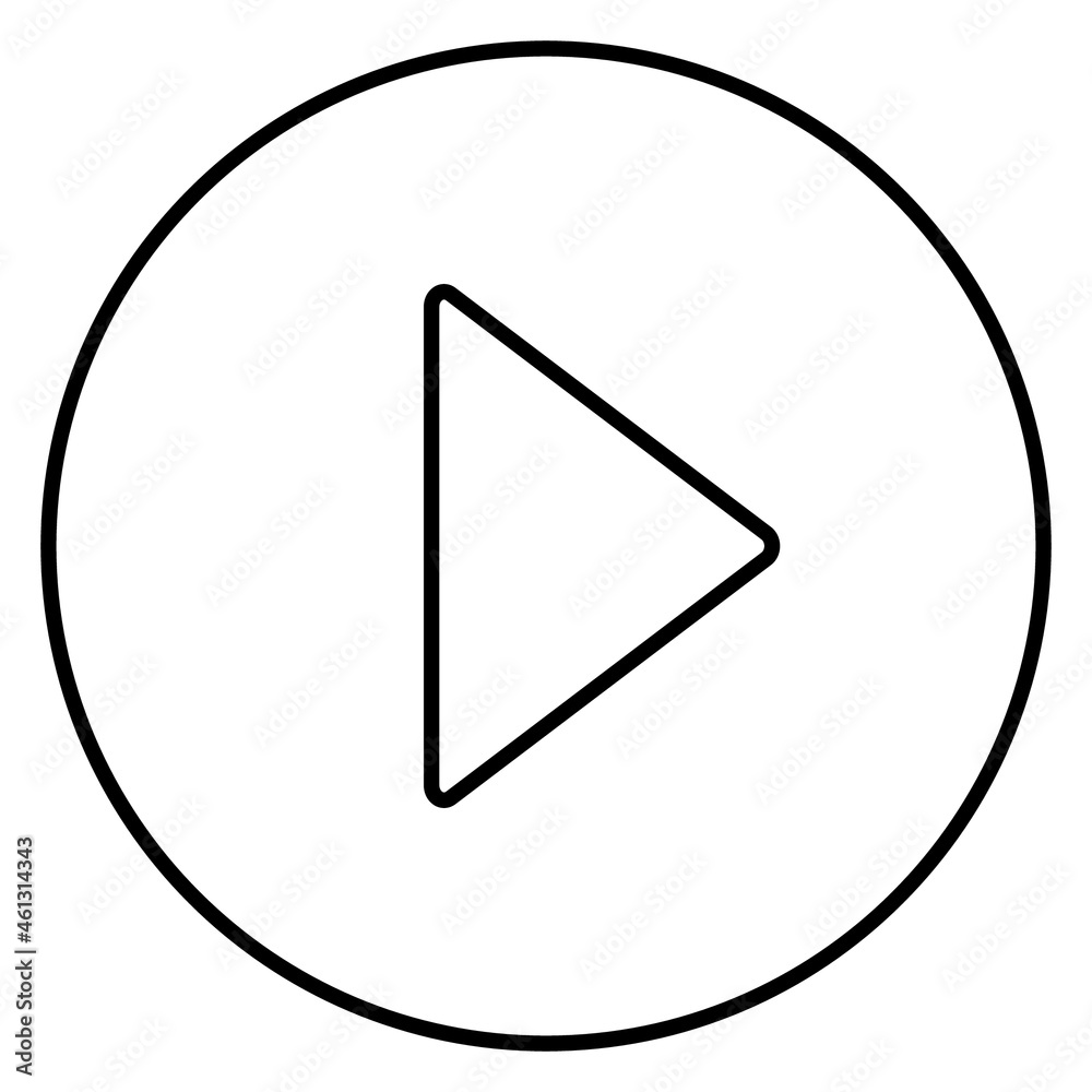 Play button Line Style vector icon which can easily modify or edit
Play button Line Style vector icon which can easily modify or edit