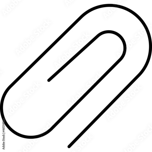 Attachment Vector icon that can easily modify or edit

