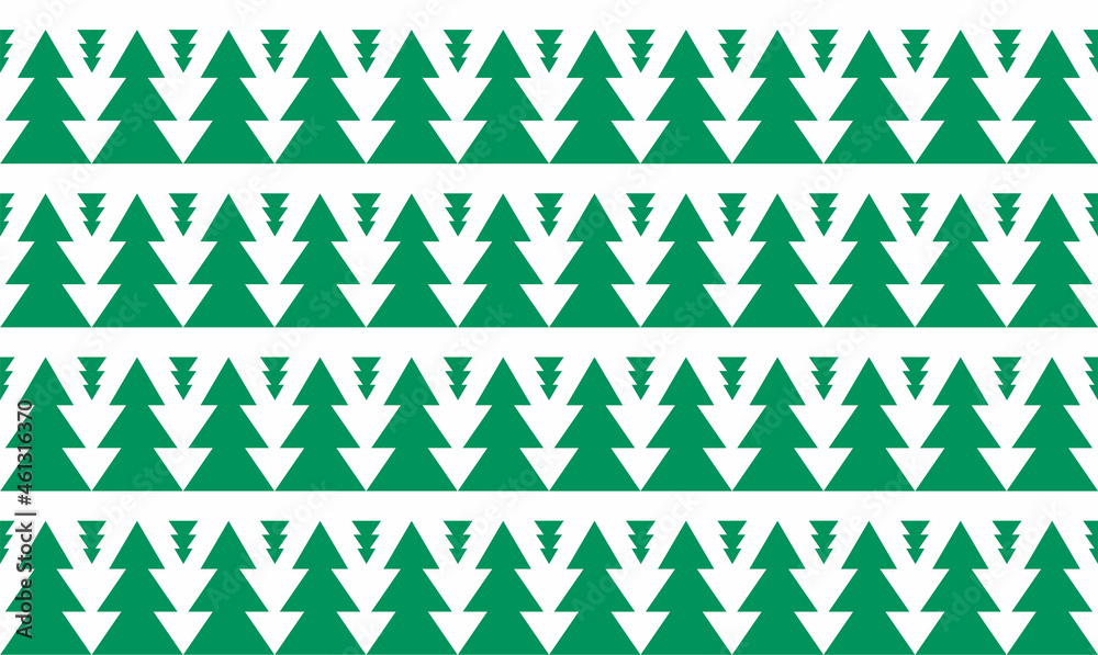 seamless pattern with green christmas trees, background for wrapping paper design seamless pattern with green christmas trees, background for wrapping paper design