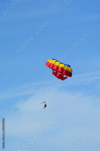 Parachute ascensionnel sur le lac de Carcans - Maubuisson - Gironde