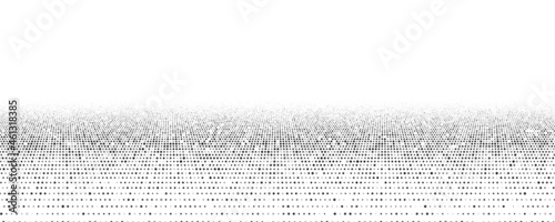 Vector perspective grid. Digital cyberspace. Network connection structure. White background concept. Vector illustration for website.