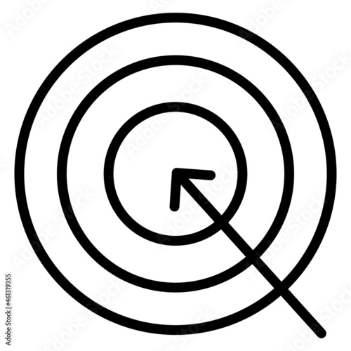 Target Vector icon that can easily modify or edit

