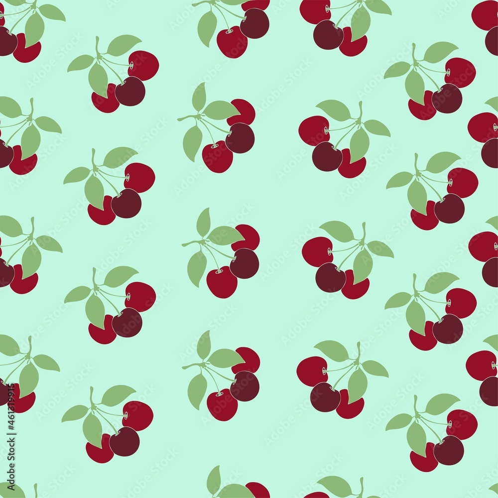 Cherry seamless pattern Cherry seamless pattern