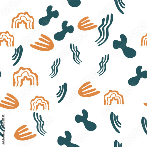 Colorful geometric background. Minimal cover template design