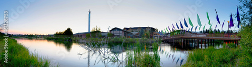 Deschutes River in Bend , OREGON photo