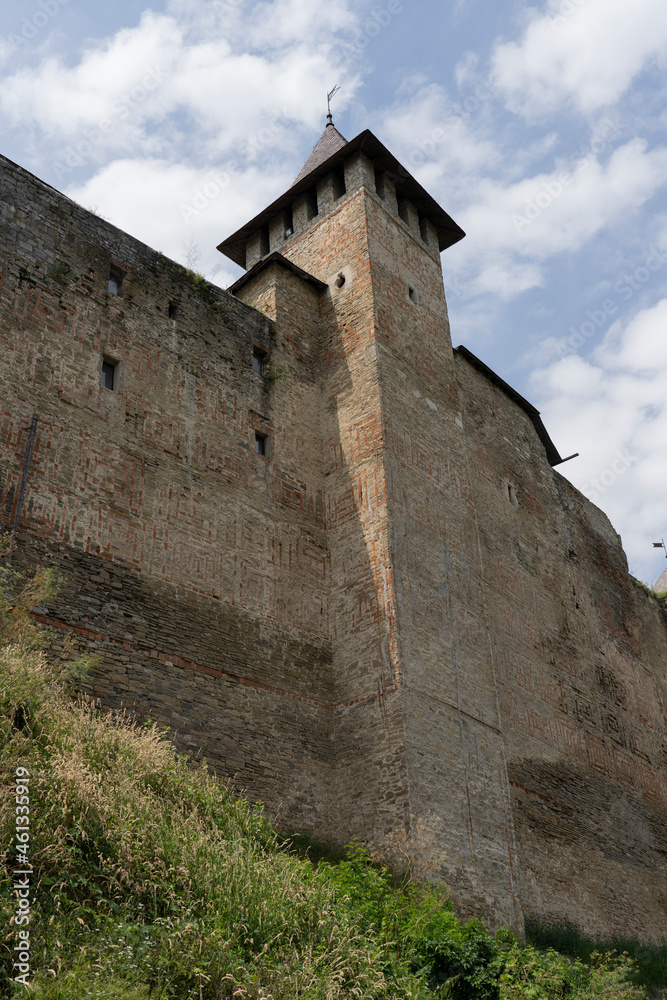 Khotyn Fortress is a medieval fortified structure in Khotyn