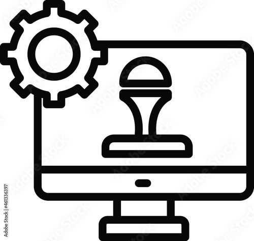 Game development Vector icon that can easily modify or edit

