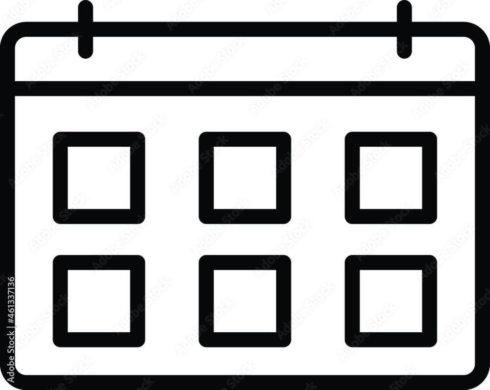 Calendar Vector icon that can easily modify or edit
Calendar Vector icon that can easily modify or edit