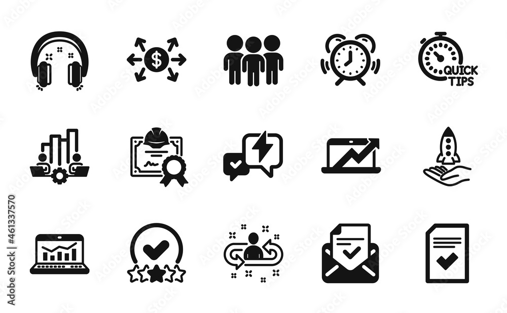 Vector set of Web analytics, Recruitment and Headphones icons simple set. Rating stars, Dollar exchange and Crowdfunding icons. Checked file, Time management and Sales diagram signs. Vector Vector set of Web analytics, Recruitment and Headphones icons simple set. Rating stars, Dollar exchange and Crowdfunding icons. Checked file, Time management and Sales diagram signs. Vector