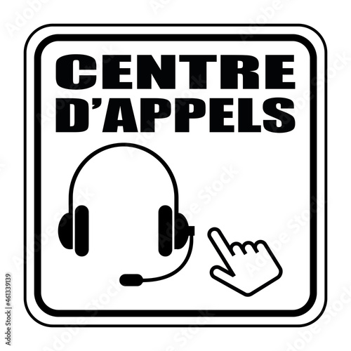 Logo centre d'appels.