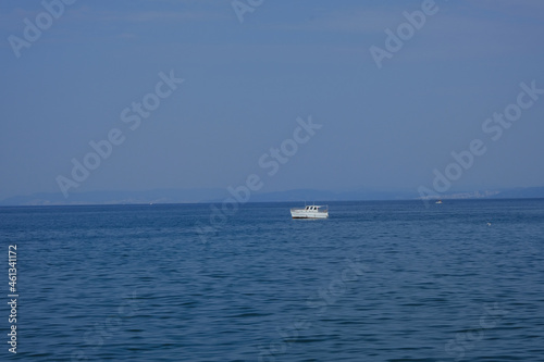 boat on the sea